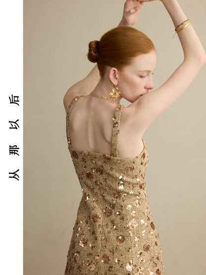 Since then, French-style halter neck birthday dresses, suspender dresses, evening gowns, beach heiresses, and summer outfits for women have been popular.