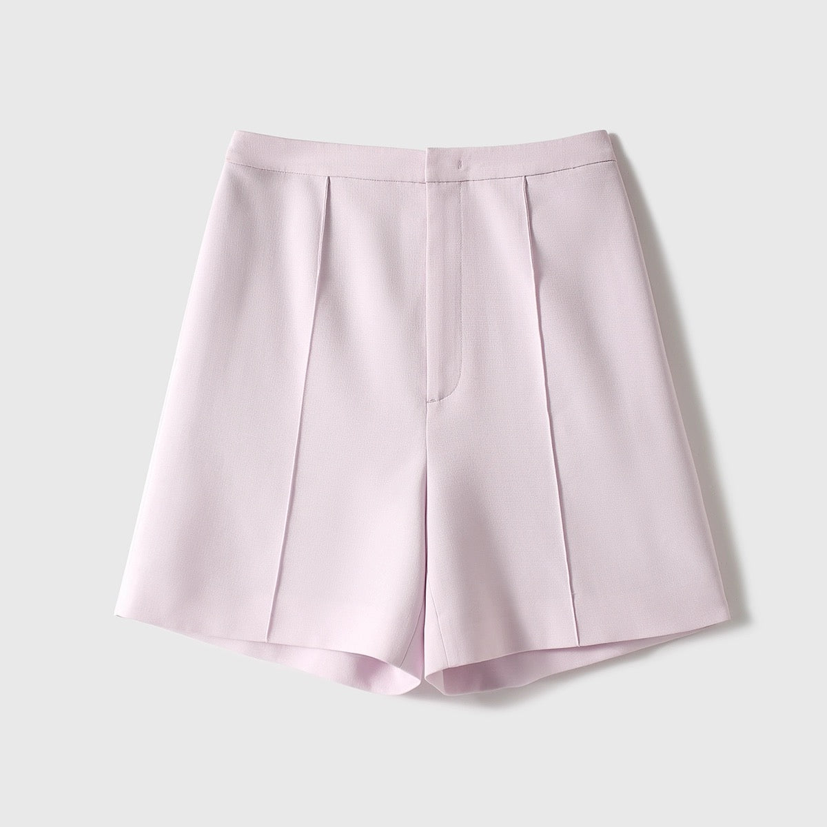 Xiaohan Pavilion Sakura Pink Fragrance Set Naia Eastman Acetate Retro Micro Profile Short Sleeve Jacket + Shorts