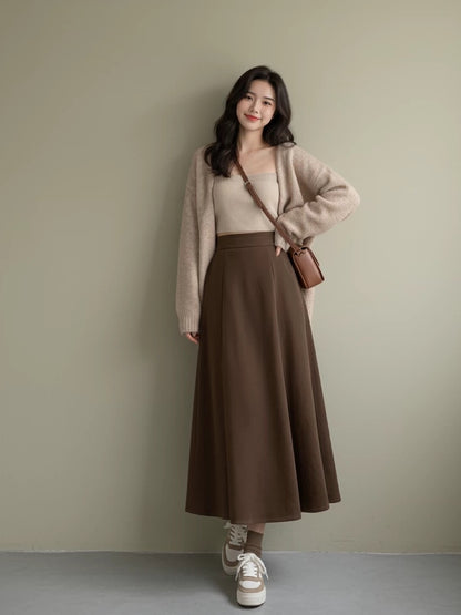 2026 Super Hot, Stylish, Unique, and Beautiful Korean Style Minimalist OOTD Outfit for Women - Three-Piece Set
