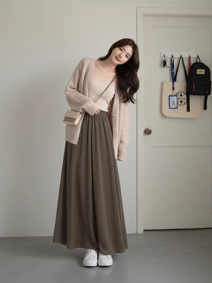 2026 Super Hot, Stylish, Unique, and Beautiful Korean Style Minimalist OOTD Outfit for Women - Three-Piece Set