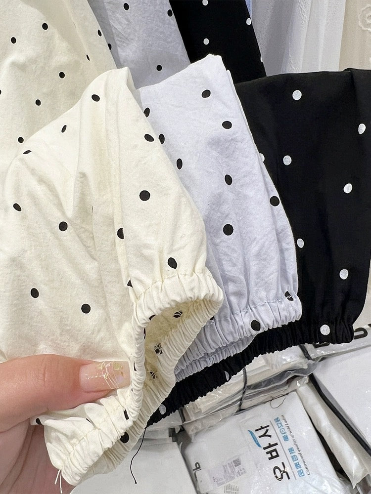 Western high-end chic small shirt spring and autumn 2024 new tops for women design niche doll collar long-sleeved shirts for women