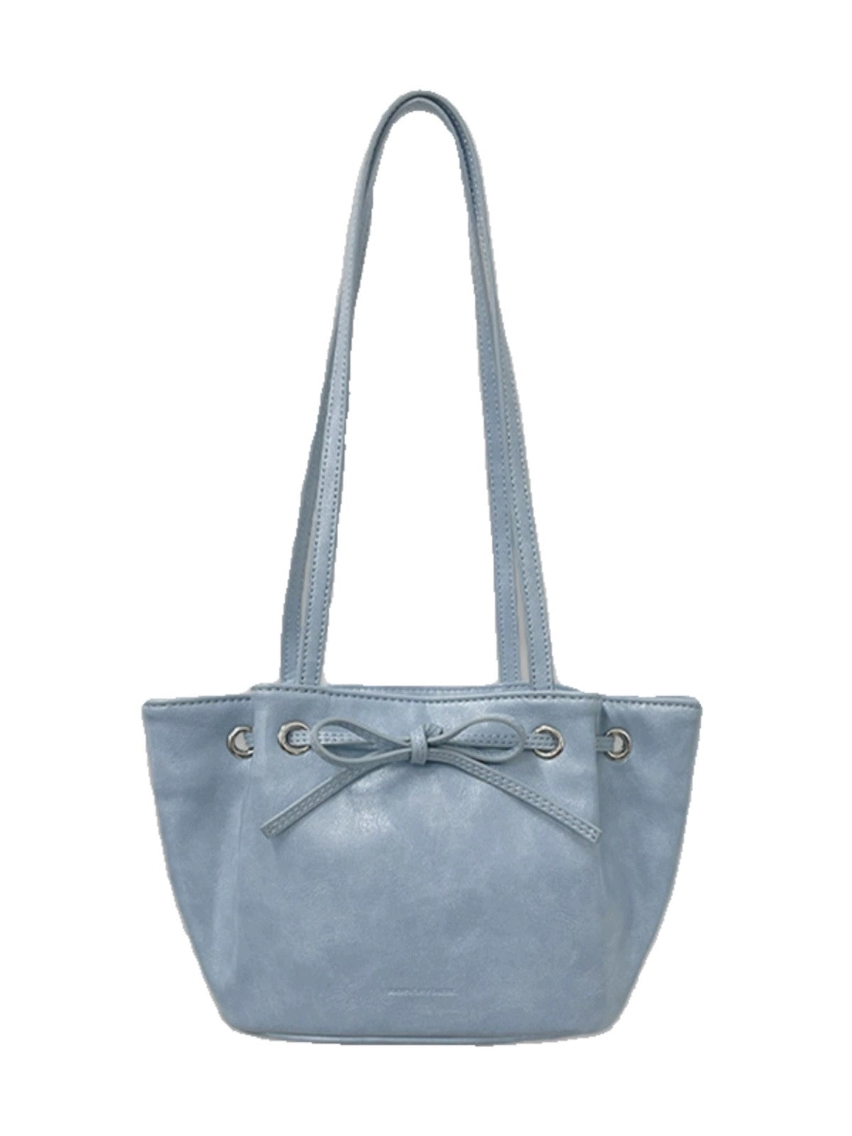 somewherebutterKorean niche dumpling bag bow shoulder handbag commuter armpit bag for women