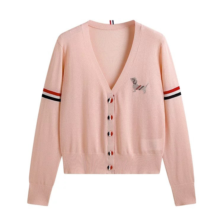 YIMISUN summer new hot brick puppy college style thin ice silk sun protection shirt loose and versatile simple air-conditioned shirt