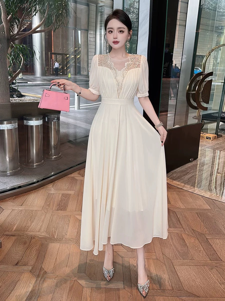 French temperament resort style design 2024 summer new style niche trendy temperament goddess style age-reducing dress for women