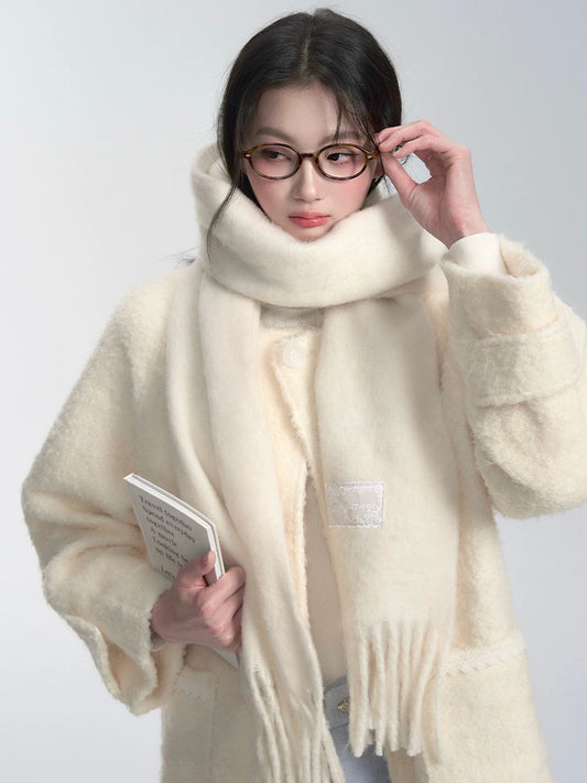 fragileheart fragile store · Snow Queen Chuji original high-end coat winter long woolen coat