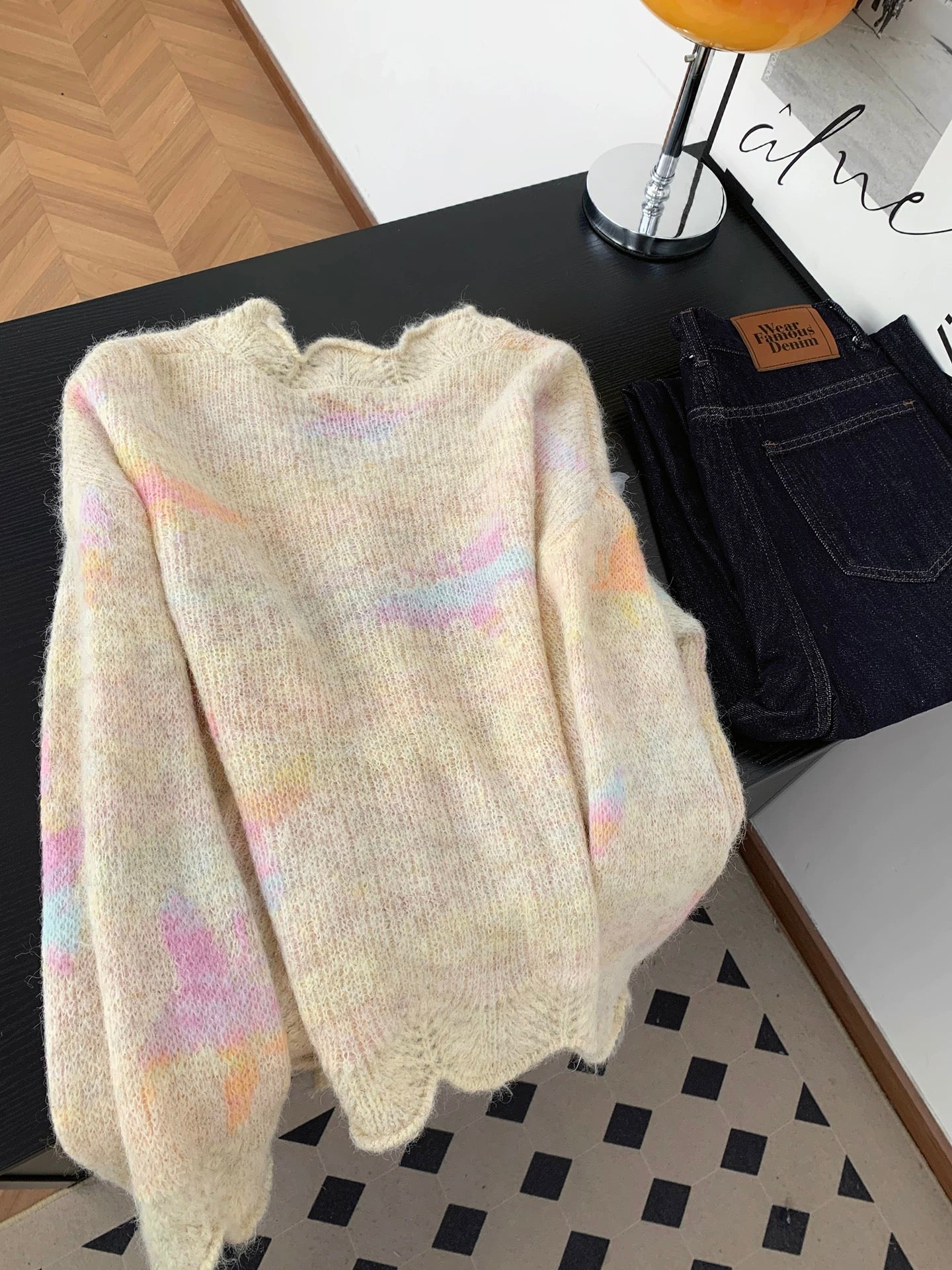 Jade Closet direct store recommendation ~ Medela sweet style design knitted cardigan sweater jacket autumn and winter