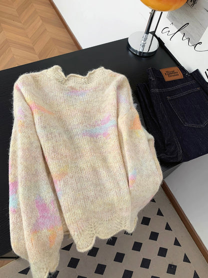 Jade Closet direct store recommendation ~ Medela sweet style design knitted cardigan sweater jacket autumn and winter