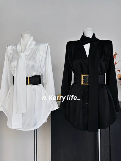 [Late Summer Whispers] 24 New Slim Suits Internet Celebrities Light Luxury Fashionable Waist Control Designer Temperament Suits