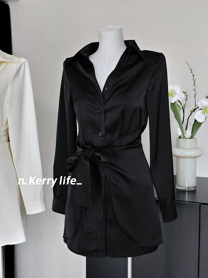 Kerry Korean atmosphere outfit 2024 autumn new women's clothing slimming, fashionable, sexy and slimming women's suit
