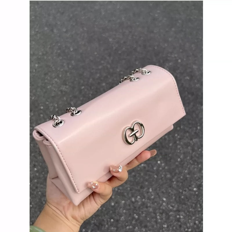Extraordinary Women's Bag Trendy Brand 2024 European and American Fashion Trend Casual Versatile Bag Women's Single Shoulder Crossbody Chain Small Square Bag