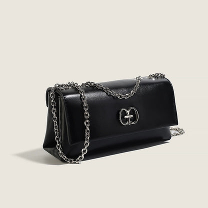 Extraordinary Women's Bag Trendy Brand 2024 European and American Fashion Trend Casual Versatile Bag Women's Single Shoulder Crossbody Chain Small Square Bag