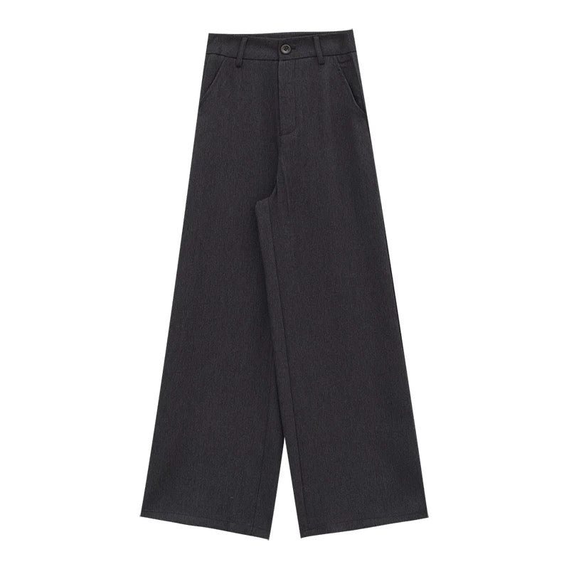 ABWLR Old Money Style - Original Simple Flowy Wide-Leg Trousers, Loose Fit, Slimming, Floor-Length Casual Pants