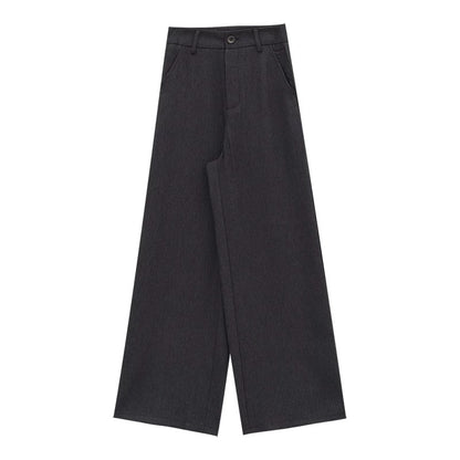ABWLR Old Money Style - Original Simple Flowy Wide-Leg Trousers, Loose Fit, Slimming, Floor-Length Casual Pants