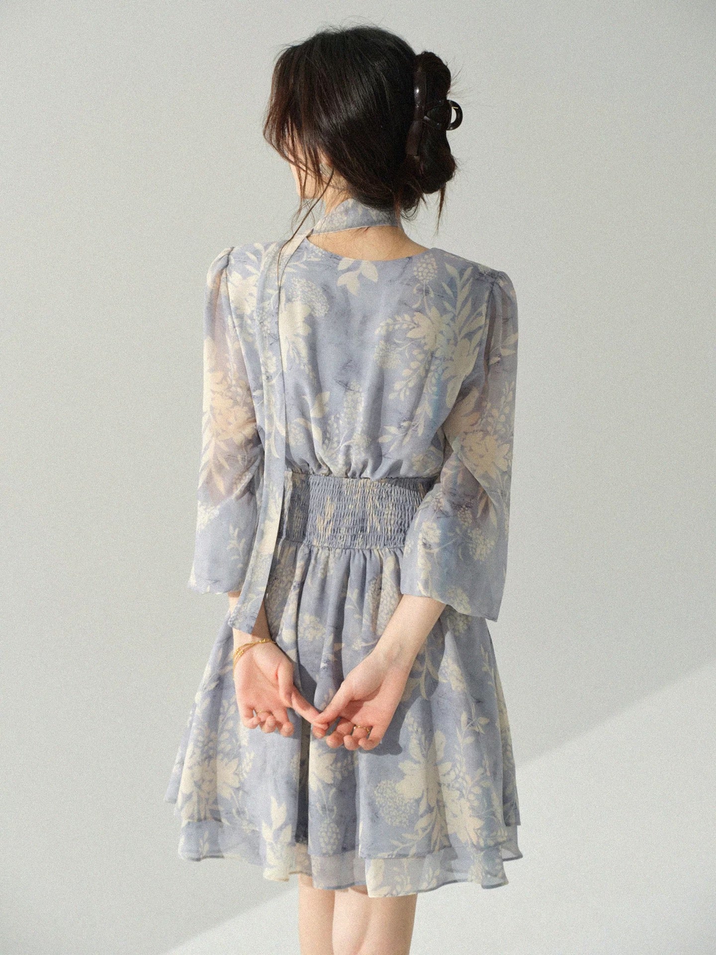 sachin and babi light blue dress Prom Dresses,Off Shoulder Spaghetti Strap Chiffon Dresses, Floor Length Formal Dress
