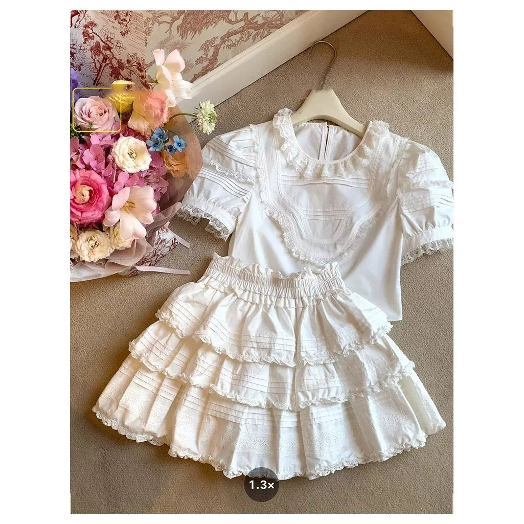 Angel Amelie, the naked eye can see the heavy industry limited edition pure white series, sweet and salty second-hand suit