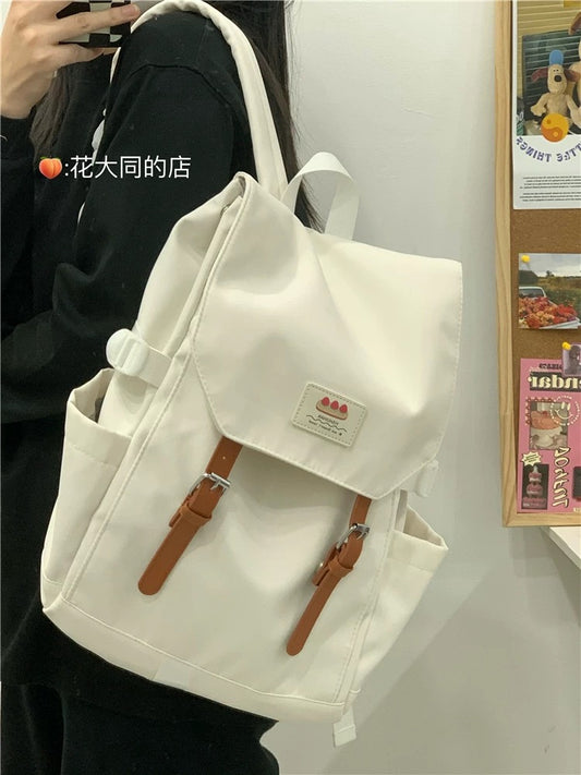 Schoolbag female college birthday department ins small fresh large capacity backpack high school student junior high school student campus backpack