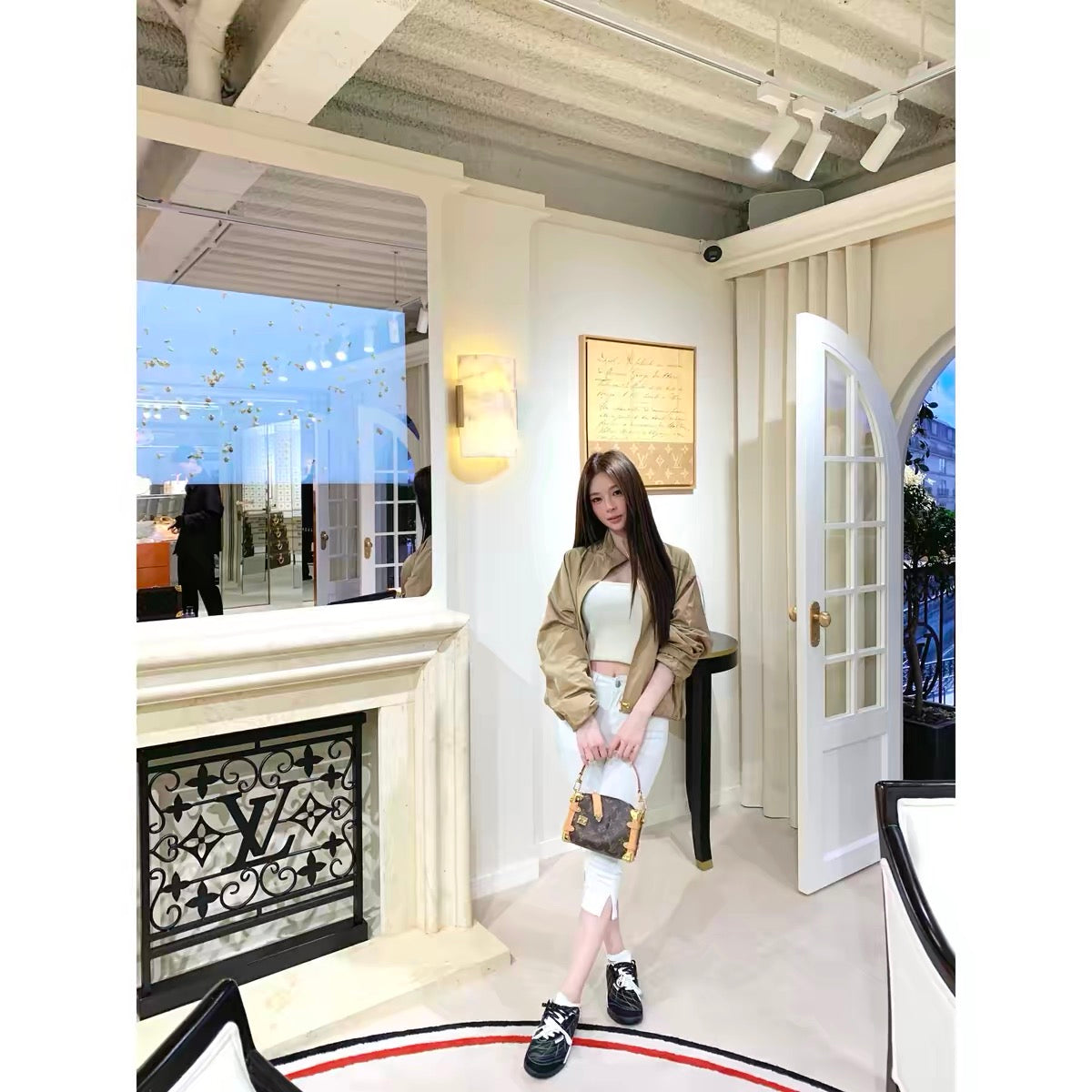 "Harrington" Style Casual Outerwear – Autumn 2026 New Arrival: Loose-Fit, Versatile Solid-Color Jacket (Pre-order: WWQ6WT1423)