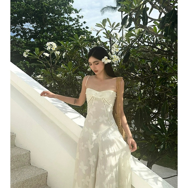 2ND STUDIOS tube top dress, sweet and gentle style, 2024 new style, waist slimming long skirt, floor-length skirt