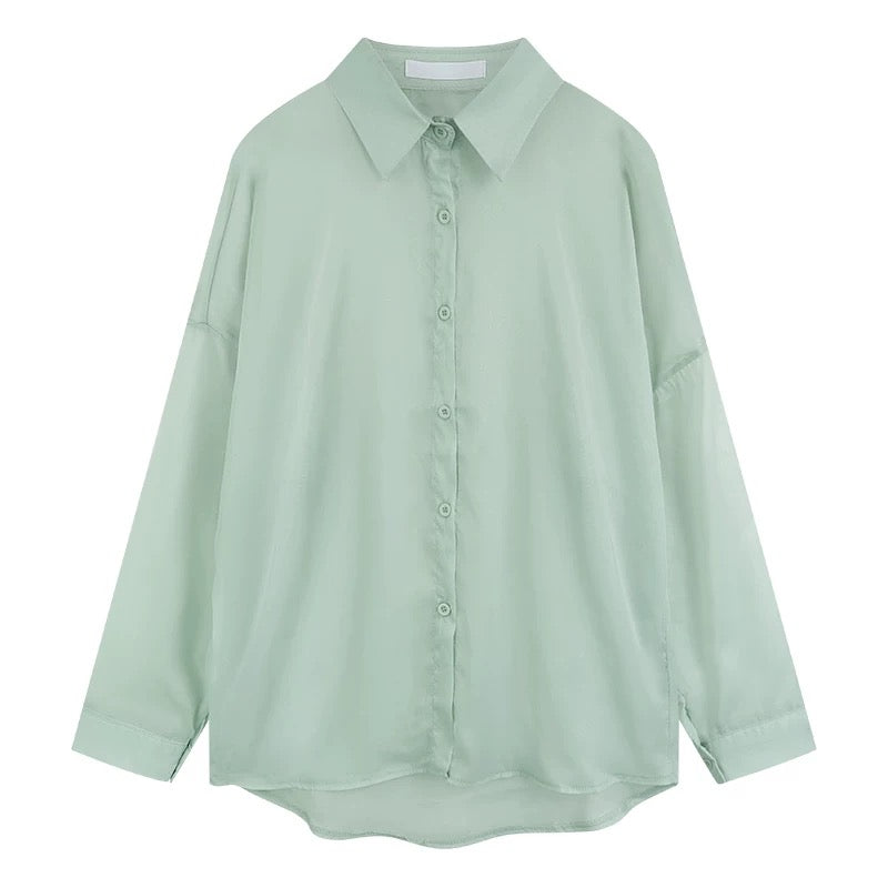 Sun protection tops for women, summer outerwear cardigan shirt, spring design niche long-sleeved jacket, French style white shirt