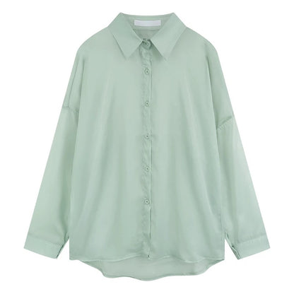 Sun protection tops for women, summer outerwear cardigan shirt, spring design niche long-sleeved jacket, French style white shirt