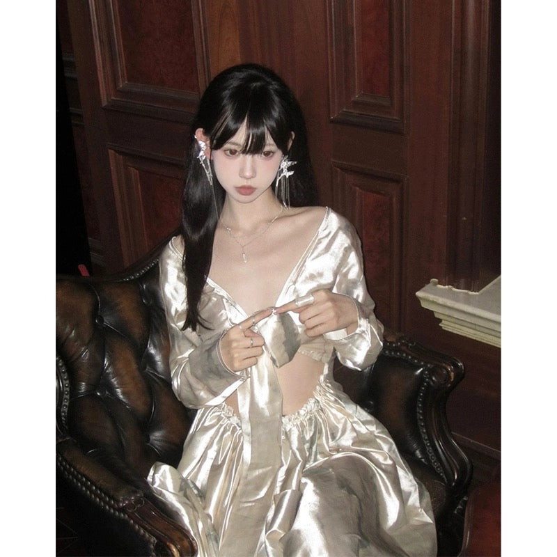 2ND STUDIOS French style pure lust dress, ladylike temperament and high-end sense 2024 spring new skirt