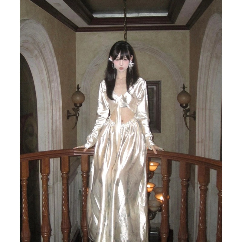 2ND STUDIOS French style pure lust dress, ladylike temperament and high-end sense 2024 spring new skirt