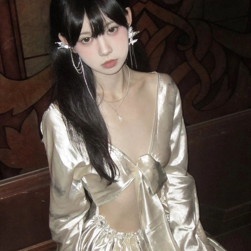 2ND STUDIOS French style pure lust dress, ladylike temperament and high-end sense 2024 spring new skirt