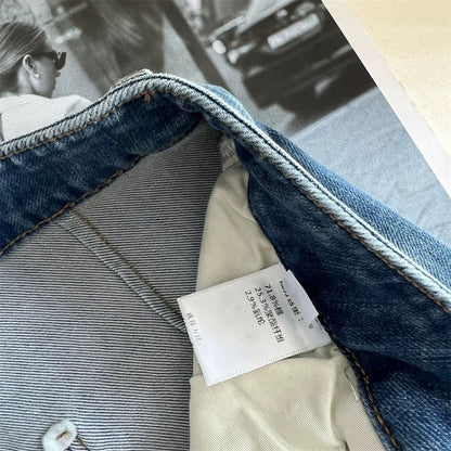 "High Street Retro" Women's Slim Fit Elastic Cropped Flare Jeans - New Autumn Style