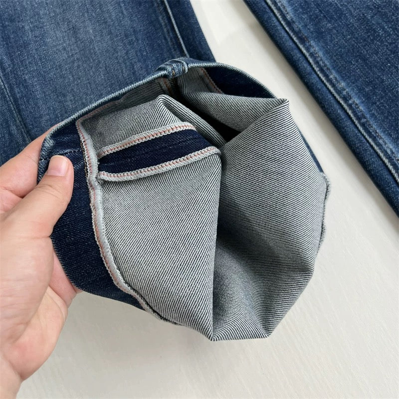 Supermodel Pants 2.0! Four-way stretch flared jeans for women, available in various lengths~ High-waisted, slimming, flattering flared pants for autumn.