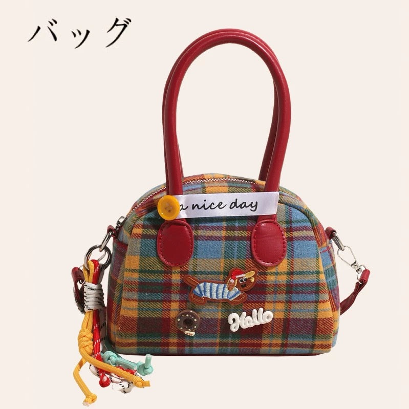 Japanese bag cute Kitty bag women's small square bag underarm bag high-end shoulder messenger bag autumn and winter