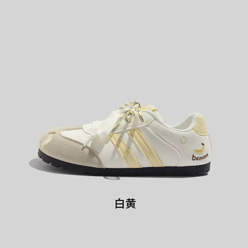 BEIER new embroidered German training shoes 2025 summer chic soft sole versatile with skirt casual white shoes women's shoes