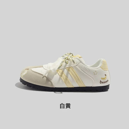 BEIER new embroidered German training shoes 2025 summer chic soft sole versatile with skirt casual white shoes women's shoes