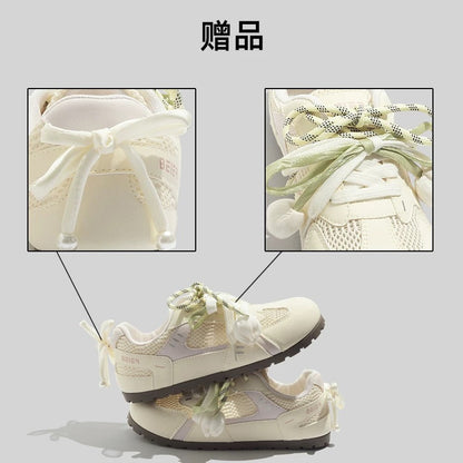 BEIER niche German training shoes versatile mesh breathable women's shoes 2025 new summer soft sole lightweight casual sneakers