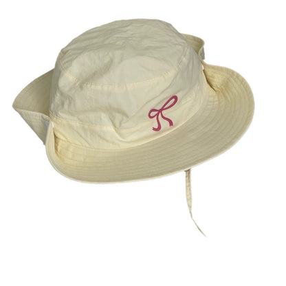 lovely breathable fisherman hat student mesh cute girl hiking hat bow candy color thin quick-drying hat