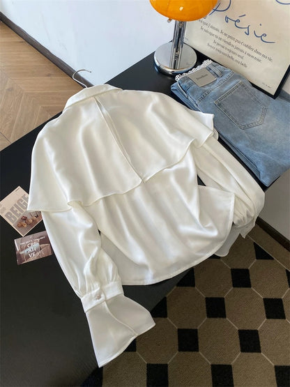 Jade Closet flagship store recommendation: A sophisticated long-sleeved sun-protective shirt with a sweet and spicy style and unique 3D floral design for women.