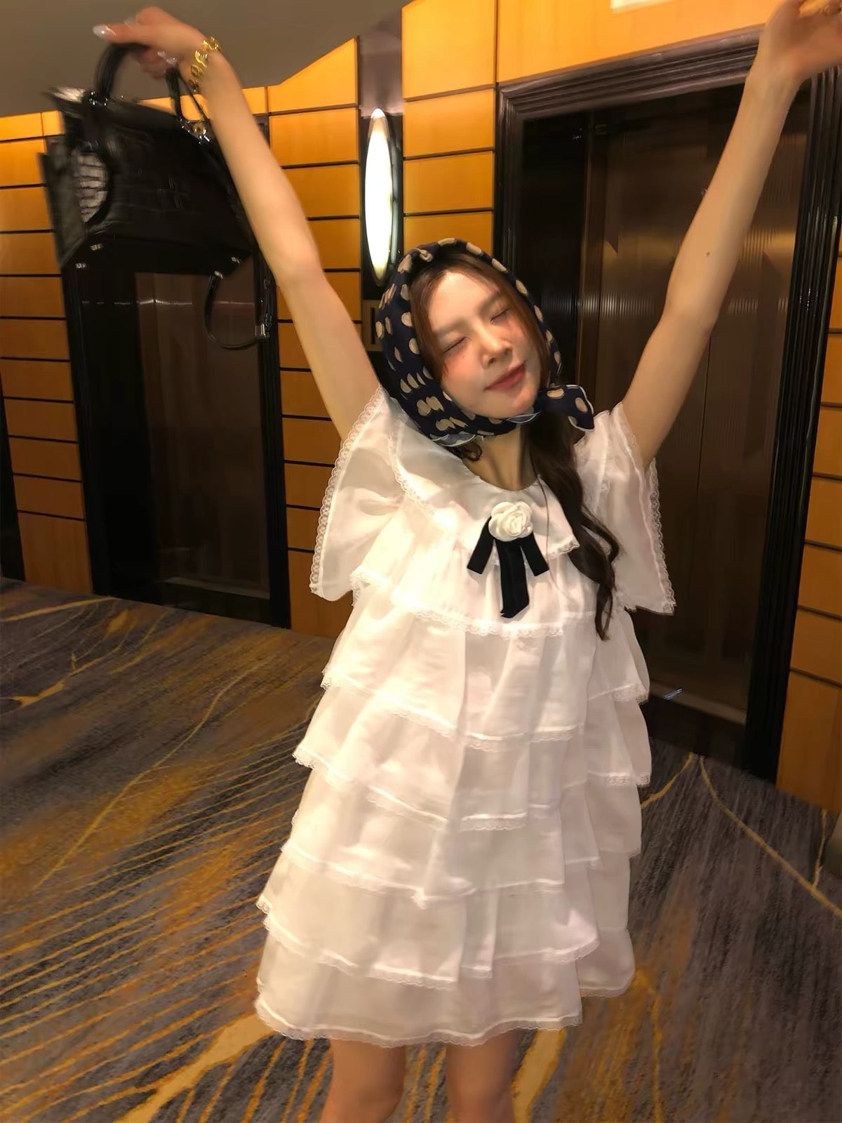 Distinctive and Unconventional Style: Stunning 2026 Dress Featuring White Lace Paneling and a Unique Silhouette—Perfect for Petites.