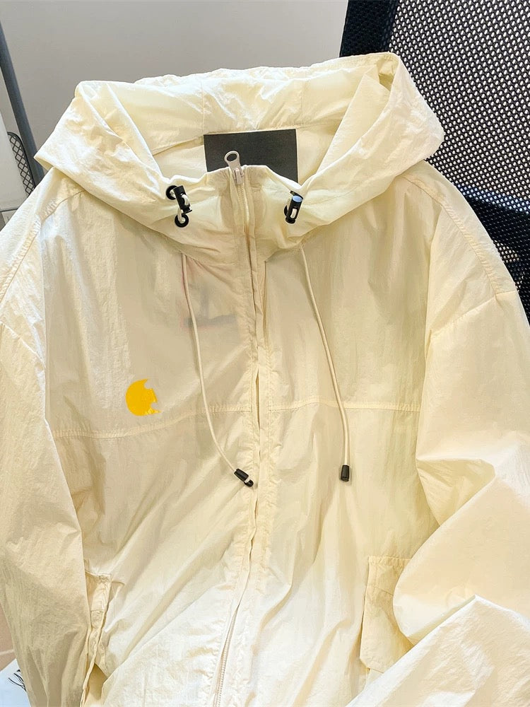 American style outdoor anti-ultraviolet breathable hooded sun protection clothing men's and women's summer leisure sports mountaineering clothing workwear jacket