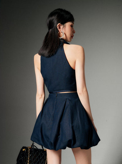 Hello Page, two-piece skirt set 2023 new summer sweet and hot girl casual fashion age-reducing suit