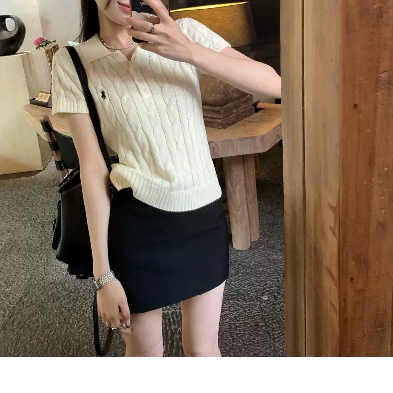 FASC homemade suit gray skirt female summer 2025 new hip skirt black high waist short skirt