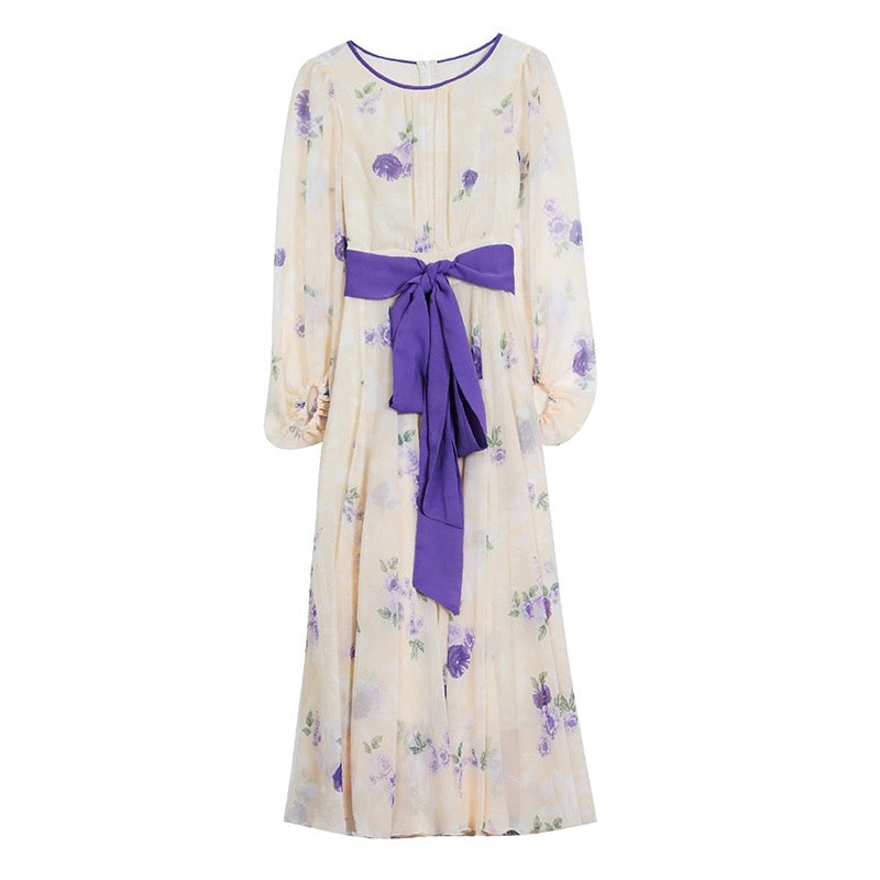 Clearance leakage ~ counter removal high-end silk dress early autumn fashion temperament age-reducing mulberry silk skirt
