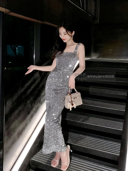 Haute couture dress evening gown for women high-end luxury niche high- –  Lee Nhi Boutique