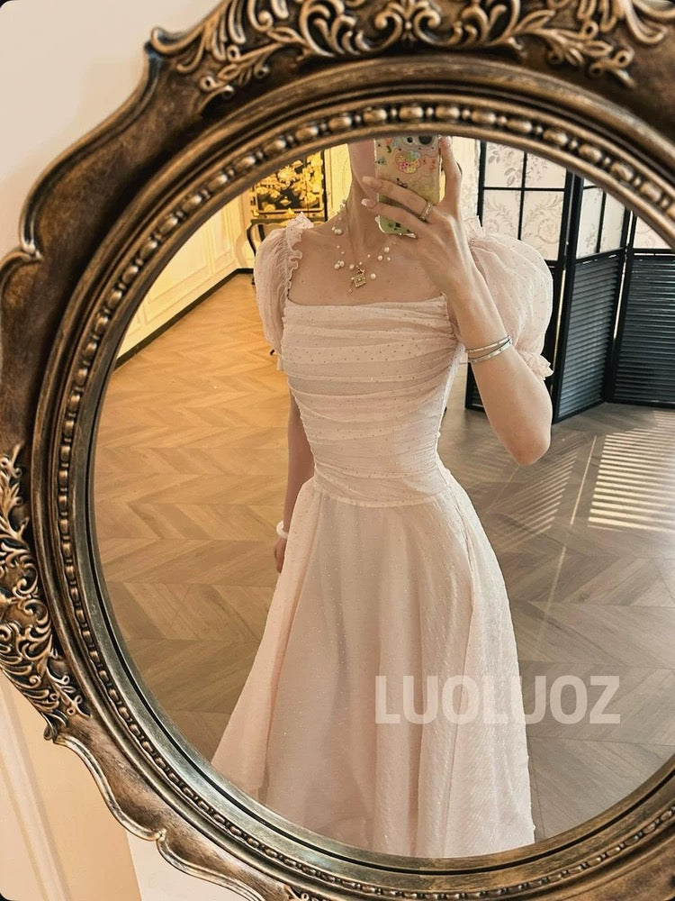 【Lost Journey】Sophisticated and Stylish Irregular Waist-Defining Long Dress JF738