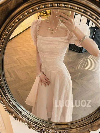 【Lost Journey】Sophisticated and Stylish Irregular Waist-Defining Long Dress JF738