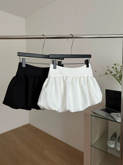 Internet celebrity same style 2025 spring new style sweet hot girl pleated design tutu skirt bud skirt short skirt skirt female