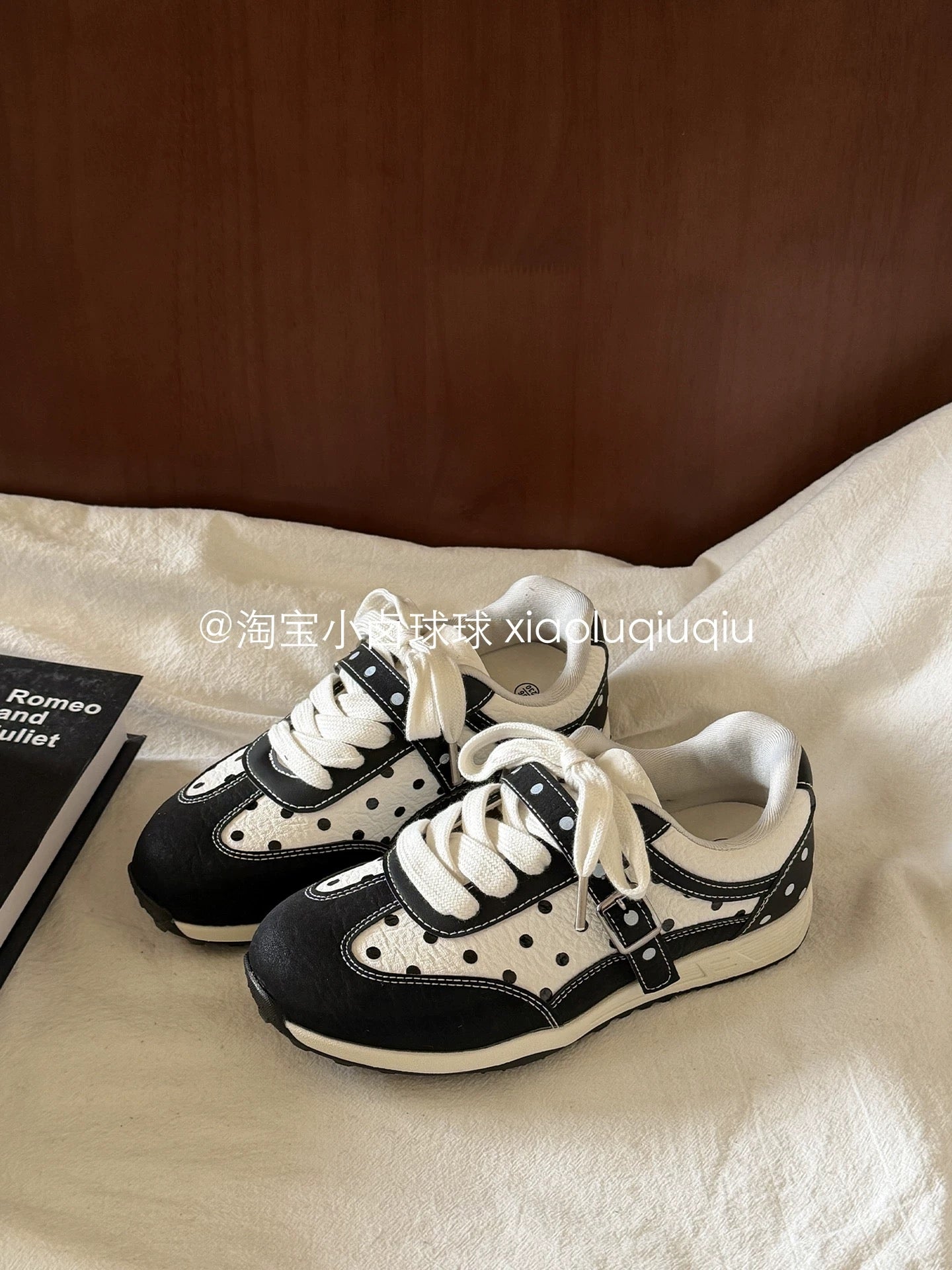 Little Luqiu Ball Thick-Soled White Sneakers, Spring 2026 New Style Sports Sneakers for Women, Petite Figure, Height-Enhancing Exercise Shoes