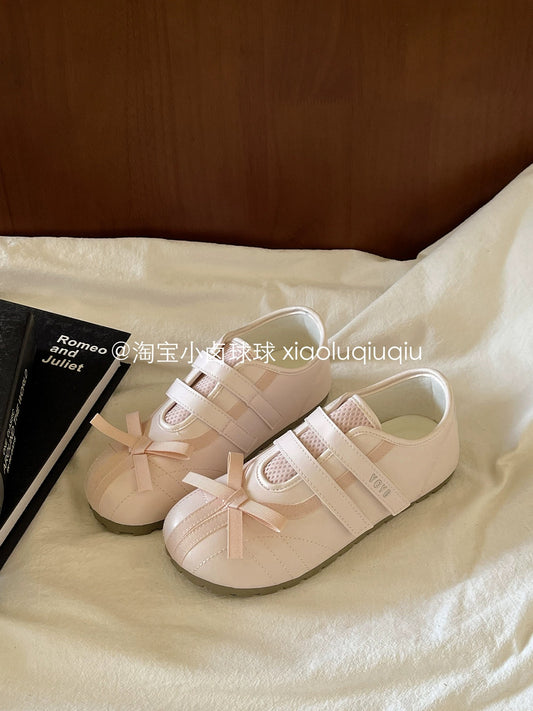 Little Luqiu Mary Jane Spring 2026 New Ballet Shoes Women's Sneakers Trendy Versatile Casual Single Shoes