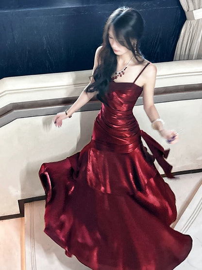 Good Job [Iris Jasmine] niche light luxury high-end suspender dress coming-of-age fishtail birthday dress