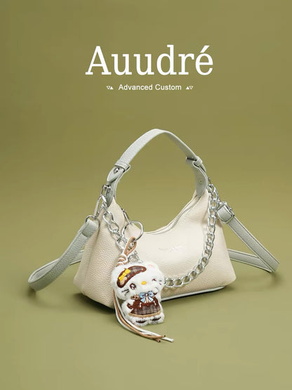 Auudre Korean Style Color Block Handbag for Women, 2026 New Summer Fashion Crossbody Bag, Versatile Commuter Small Handbag