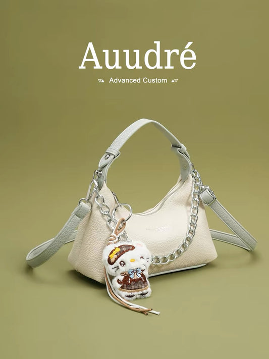 Auudre Korean Style Color Block Handbag for Women, 2026 New Summer Fashion Crossbody Bag, Versatile Commuter Small Handbag