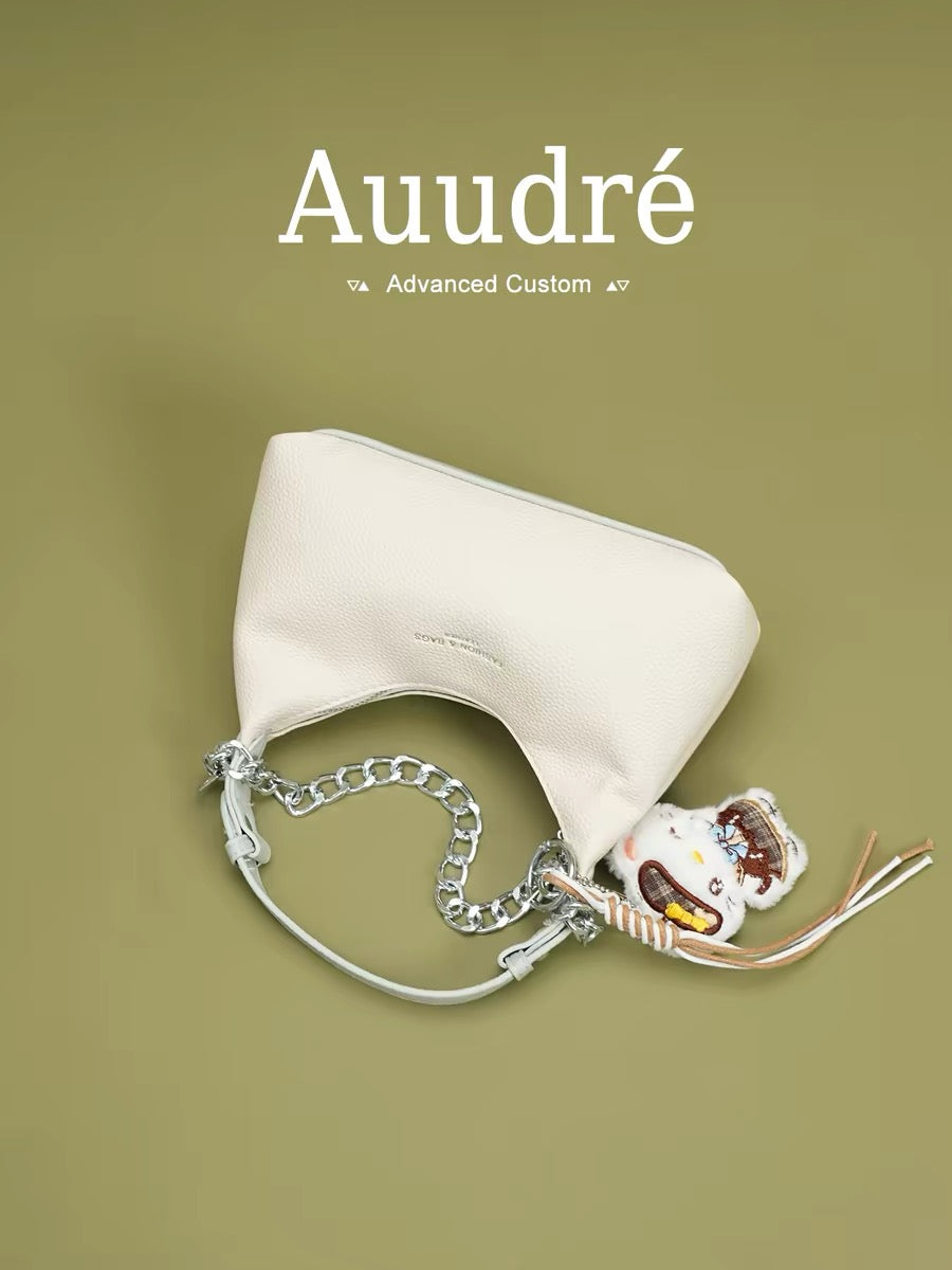 Auudre Korean Style Color Block Handbag for Women, 2026 New Summer Fashion Crossbody Bag, Versatile Commuter Small Handbag